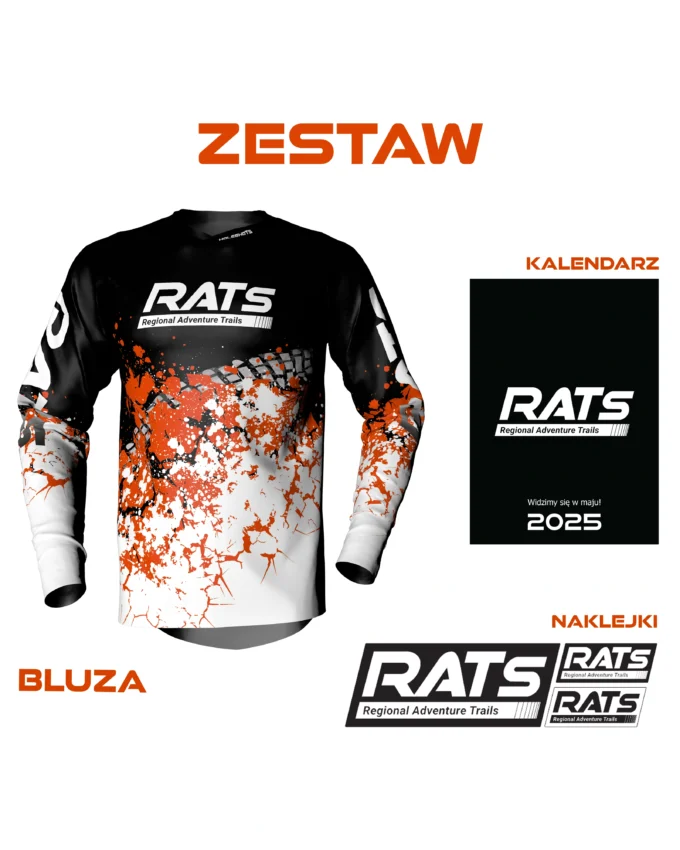 Bluza MX RATs Color + Kalendarz + Naklejki RATs!