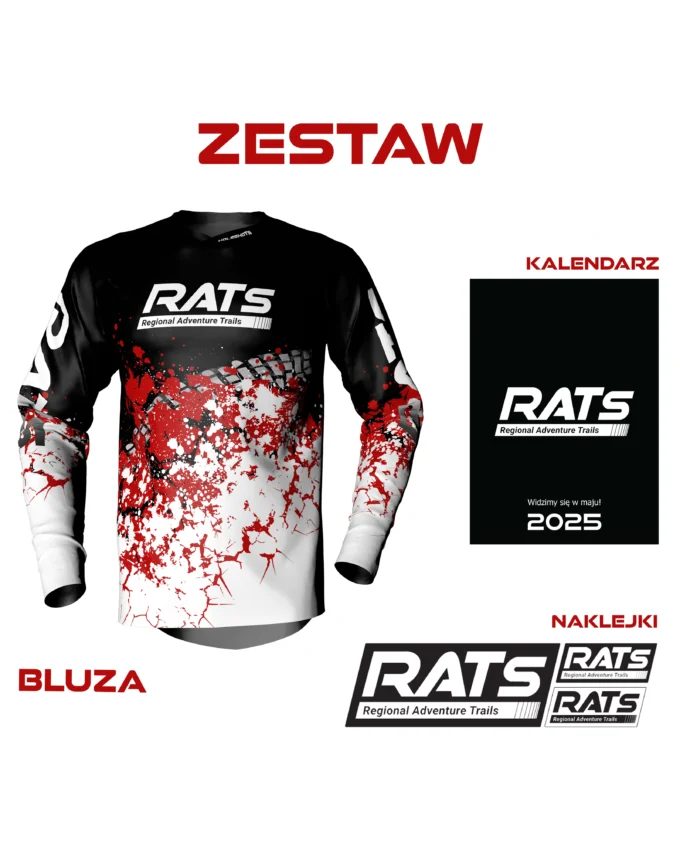 Bluza MX RATs Color + Kalendarz + Naklejki RATs!