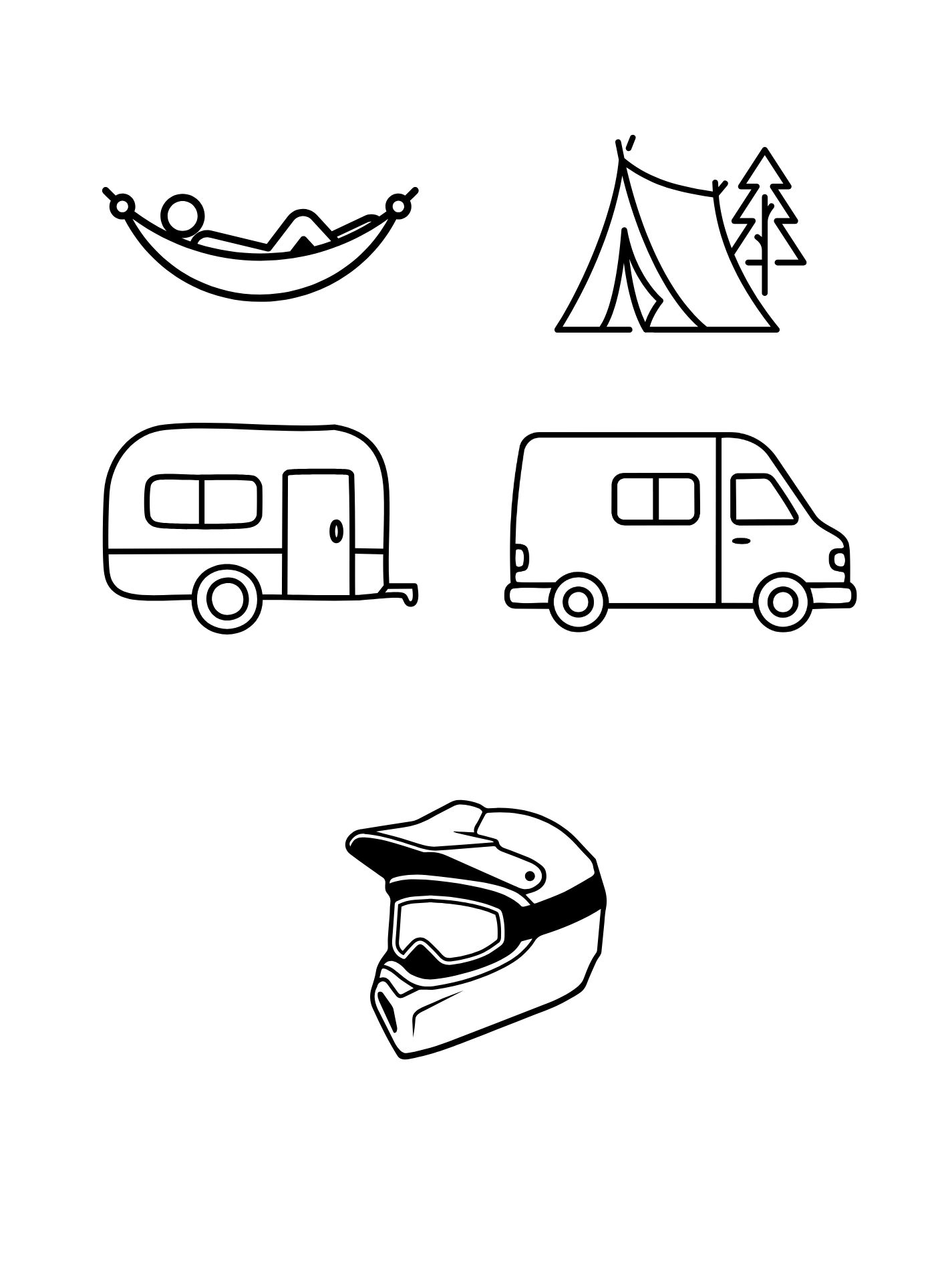 Nocleg dla 1 osoby w hamaku / namiocie / busie